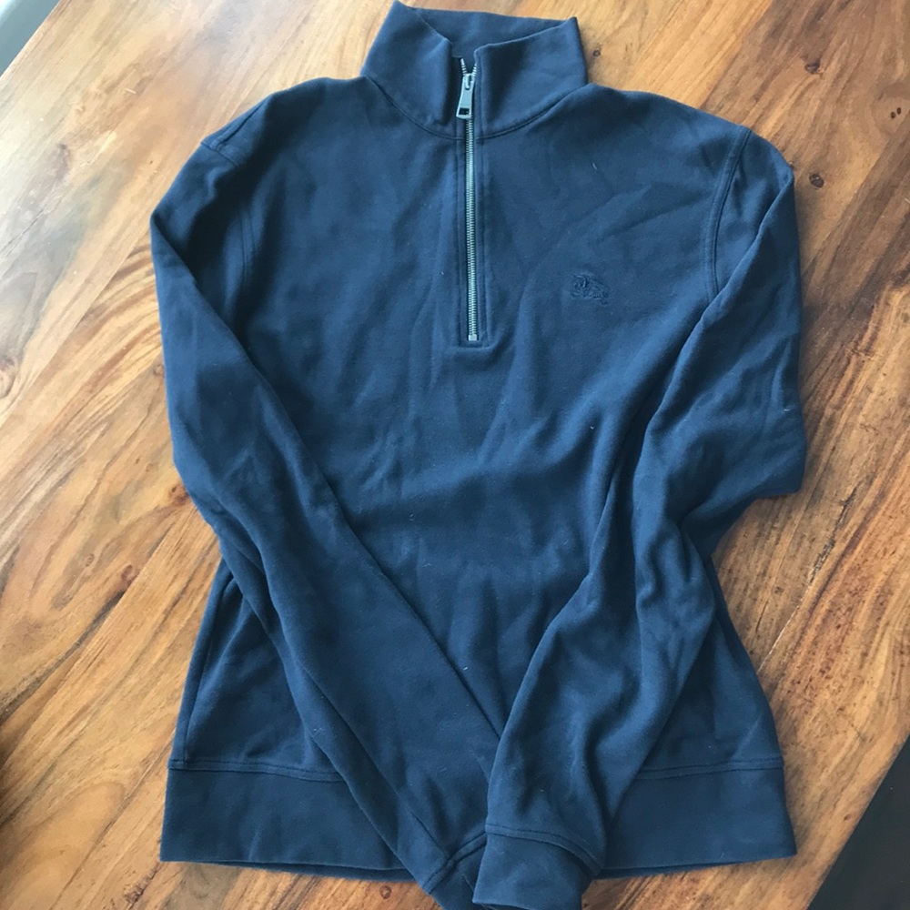 Men’s Burberry Brit Quarter-Zip Sweater